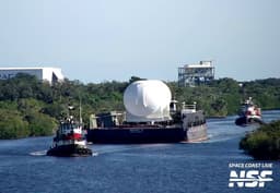 SpaceX испытала баржу для транспортировки Starship между Техасом и Флоридой